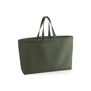 Oversized\u0020Canvas\u0020Bag - Olive Green