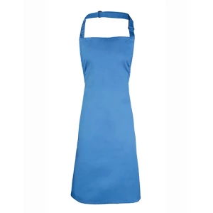 Colours\u0020Collection\u0020Bib\u0020Apron - Sapphire (ca. Pantone 300C)