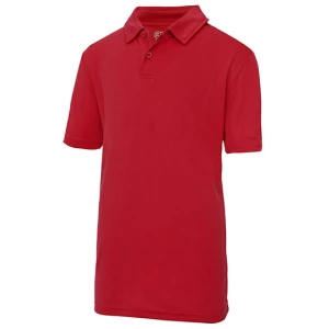 Kids\u0027\u0020Cool\u0020Polo - Fire Red