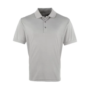 Men\u0027s\u0020Coolchecker\u00AE\u0020Piqu\u00E9\u0020Polo - Silver (ca. Pantone 428C)