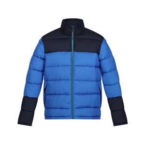 Vintage\u0020Puffer\u0020Jacket - Strong Blue