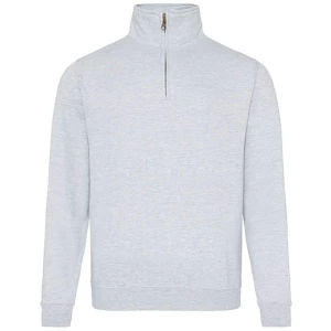 Sophomore\u00201\/4\u0020Zip\u0020Sweat - Heather Grey