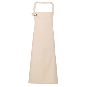 Calibre\u0020Heavy\u0020Cotton\u0020Canvas\u0020Bib\u0020Apron - Natural