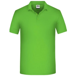 Men\u0027s\u0020Bio\u0020Workwear\u0020Polo - Lime Green