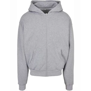 Ultra\u0020Heavy\u0020Zip\u0020Hoody - Heather Grey