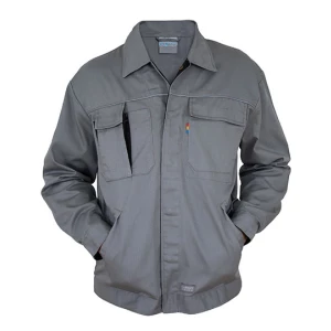 Contrast\u0020Work\u0020Jacket - Grey