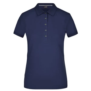 Ladies\u0027\u0020Pima\u0020Polo - Navy