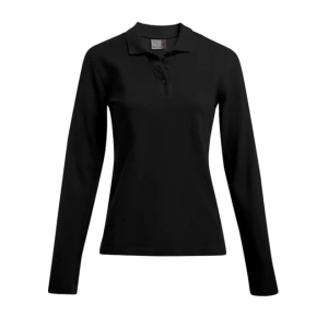 Women's Heavy Polo Long Sleeve