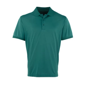 Men\u0027s\u0020Coolchecker\u00AE\u0020Piqu\u00E9\u0020Polo - Bottle Green (ca. Pantone 560C)