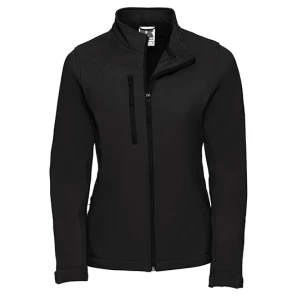 Ladies\u0027\u0020Softshell\u0020Jacket - Black