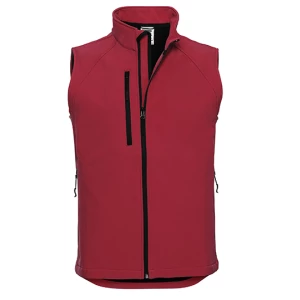 Men\u0027s\u0020Softshell\u0020Gilet - Classic Red