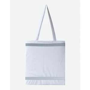 Warnsac\u00AE\u0020Reflective\u0020Shopping\u0020Bag\u0020With\u0020Long\u0020Handles - White