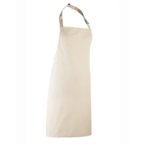 Colours\u0020Collection\u0020Bib\u0020Apron - Natural (ca. Pantone 1205C)