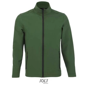 Men\u0027s\u0020Softshell\u0020Zip\u0020Jacket\u0020Race - Bottle Green