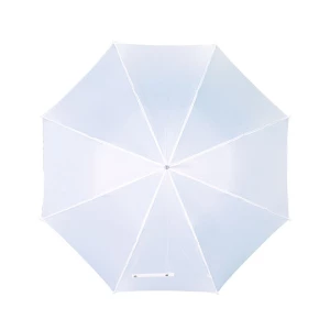 Automatic\u0020Umbrella\u0020With\u0020Plastic\u0020Handle - White