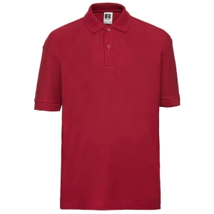 Kids\u0027\u0020Classic\u0020Polycotton\u0020Polo - Bright Red