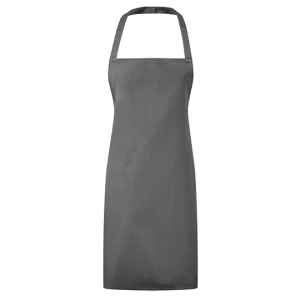 Essential\u0020Bib\u0020Apron - Dark Grey (ca. Pantone 425C)