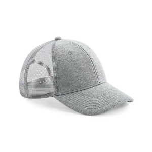 Jersey\u0020Athleisure\u0020Trucker\u0020Cap - Heather Grey