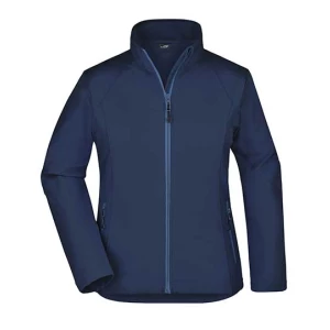 Ladies\u0027\u0020Softshell\u0020Jacket - Navy