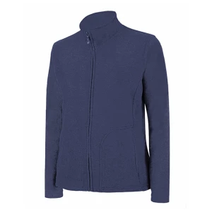 Ladies\u0027\u0020Full\u0020Zip\u0020Fleece\u0020Jacket - Navy Blue