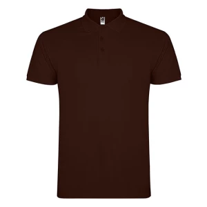 Men\u0027s\u0020Star\u0020Poloshirt - Chocolate 87