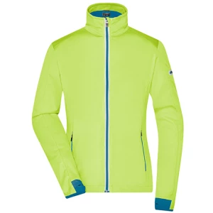 Ladies\u0027\u0020Sports\u0020Softshell\u0020Jacket - Bright Yellow