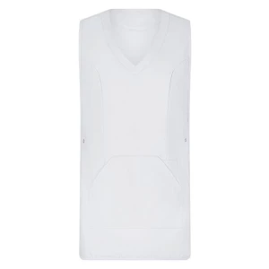 Throwover\u0020Apron\u0020Soft\u002DTouch - White