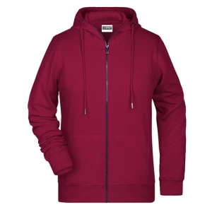 Ladies\u0027\u0020Zip\u002DHoody - Wine