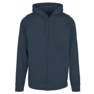 Basic\u0020Zip\u0020Hoody - Navy