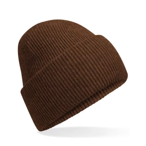 Classic\u0020Engineered\u0020Deep\u0020Cuffed\u0020Beanie - Walnut