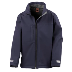 Youth\u0020Classic\u0020Soft\u0020Shell\u0020Jacket - Navy