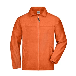 Full\u002DZip\u0020Fleece - Orange