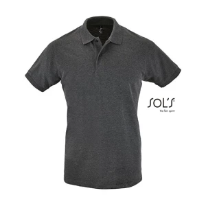 Men\u0027s\u0020Polo\u0020Shirt\u0020Perfect - Charcoal Melange