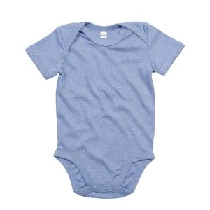 Baby\u0020Bodysuit - Heather Blue