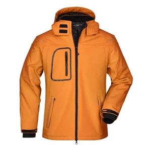 Men\u0027s\u0020Winter\u0020Softshell\u0020Jacket - Orange