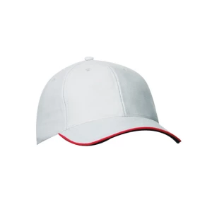 6\u0020Panel\u0020Double\u0020Sandwich\u0020Cap - Light Grey