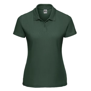 Ladies\u0027\u0020Classic\u0020Polycotton\u0020Polo - Bottle Green