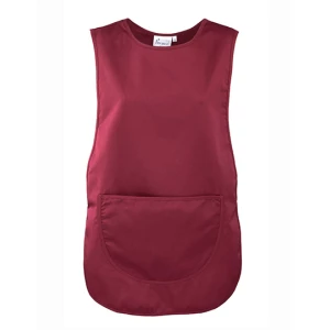 Women\u0027s\u0020Pocket\u0020Tabard - Burgundy (ca. Pantone 216C)