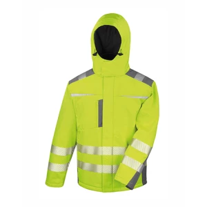 Dynamic\u0020Softshell\u0020Coat - Fluorescent Yellow