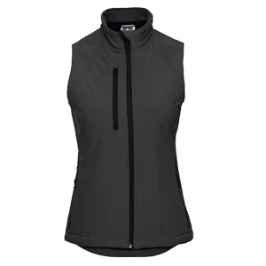 Ladies\u0027\u0020Softshell\u0020Gilet - Titanium (Solid)