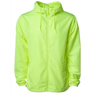 Unisex\u0020Lightweight\u0020Windbreaker\u0020Jacket - Safety Yellow