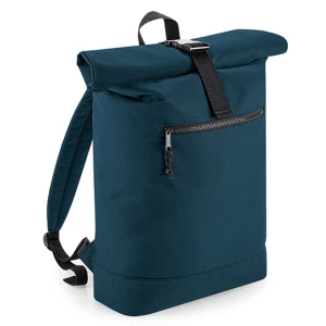 Recycled\u0020Roll\u002DTop\u0020Backpack - Petrol