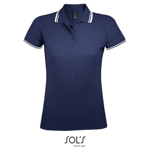 Women\u0027s\u0020Polo\u0020Shirt\u0020Pasadena - French Navy