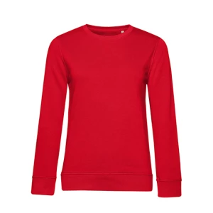 Inspire\u0020Crew\u0020Neck\u0020Sweat\u0020\/Women_\u00B0 - Red