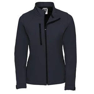 Ladies\u0027\u0020Softshell\u0020Jacket - French Navy