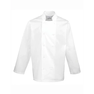 Long\u0020Sleeve\u0020Chef\u0027s\u0020Jacket - White