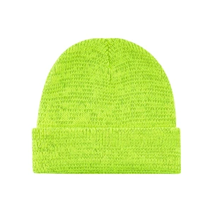 Reflective\u0020Winter\u0020Hat - Neon Yellow