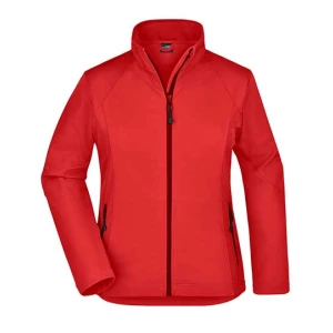 Ladies\u0027\u0020Softshell\u0020Jacket - Red