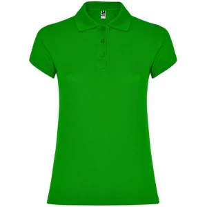 Women\u0027s\u0020Star\u0020Poloshirt - Grass Green 83