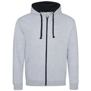 Varsity\u0020Zoodie - Heather Grey